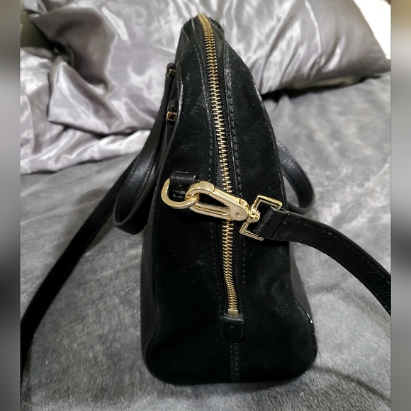 KATE SPADE-Kay Street Small Felix-Pebbled Leather Crossbody/Hand Bag Black - Picture 13 of 13